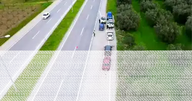 İznik'te Hatalı Sollama: 86 Bin TL Ceza